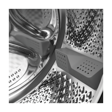 Lave-linge Beko Frontale 8KG Inverter - WUE8612XSS - Silver