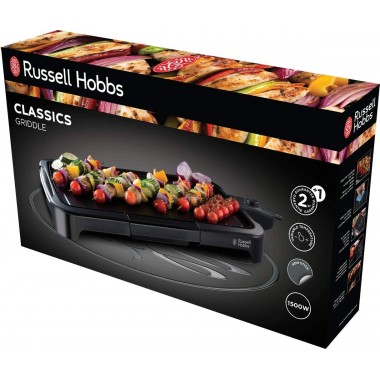 Plancha Grill Électrique Russell Hobbs 1500W - 19800-56 - Noir
