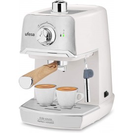 Machine à Café Expresso Ufesa 1.2L - 850W - CE7238 - Crème