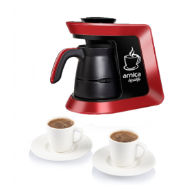 Machine à Café Turc Arnica 0.3L - 650W - IH32053 - Rouge